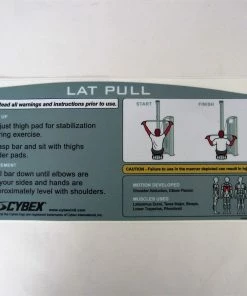 Sign Concepts Cybex VR3 Lat Pull