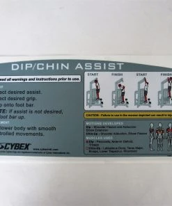 Sign Concepts Cybex VR3 Dip/Chin Assist