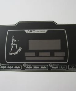 Photo Chemical Cybex Arc Trainer 625A Upper Display Overlay