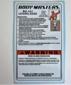 Sign Concepts MD 321 Lateral Raise