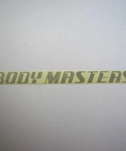 Sign Concepts Body Masters Frame Decal 11" X 1"
