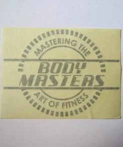 Sign Concepts Mastering The Art Of Fitness Decal 6" X 4"