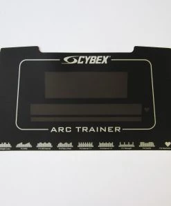 Photo Chemical Arc Trainer Cybex 750AT Upper Display Overlay