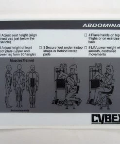 Sign Concepts Cybex Classic Abdominal