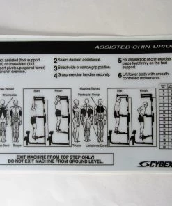Sign Concepts Cybex Classic Assisted Chin-Up/Dip