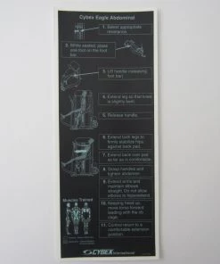 Sign Concepts Cybex Eagle Abdominal