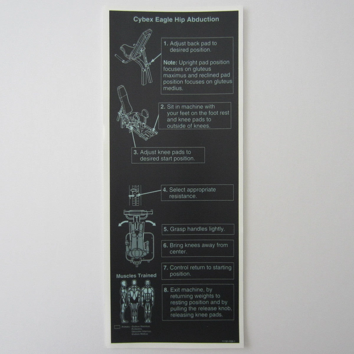 Sign Concepts Cybex Eagle Hip Abduction 1 Sign Concepts Cybex Eagle Hip Abduction