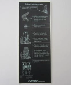 Sign Concepts Cybex Eagle Leg Press
