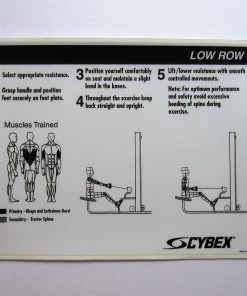 Sign Concepts Cybex Low Row