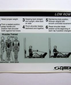 Sign Concepts Modular / Smith Press Cybex Low Row