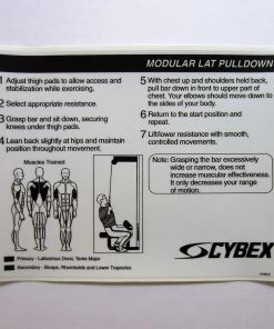 Sign Concepts Modular / Smith Press Cybex Modular Lat Pulldown