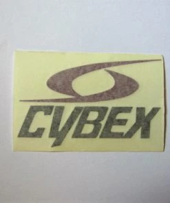 Sign Concepts Cybex Top Pulley Frame Decal 6" X 3 1/2"