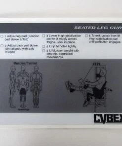 Sign Concepts Cybex Classic Seated Leg Curl