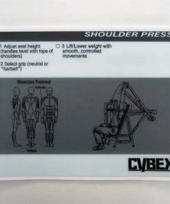 Sign Concepts Cybex Classic Shoulder Press
