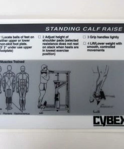 Sign Concepts Cybex Classic Standing Calf Raise