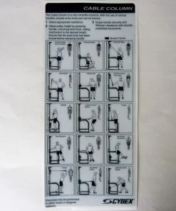 Sign Concepts Cybex Classic Cable Column