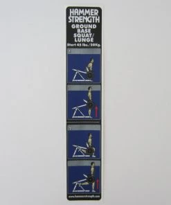 Sign Concepts Plate-Loaded /Ground Base Ground Base Squat / Lunge