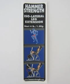Sign Concepts Iso Lateral Leg Extension
