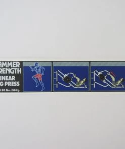Sign Concepts Linear Leg Press 80lb Start Plate-Loaded /Ground Base