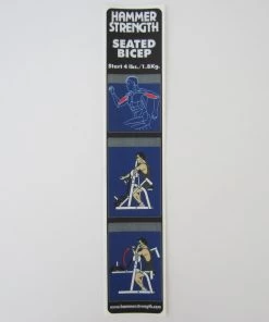 Sign Concepts Seated Bicep Plate-Loaded /Ground Base