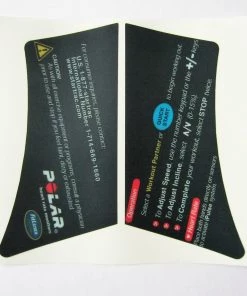 Sign Concepts Star Trac 5600 / 7600 Treadmill Parts Star Trac 5600 Console Instruction Decals Left & Right