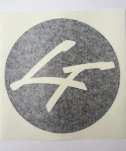 Sign Concepts Life Fitness Shroud Decal Black 8"