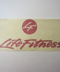 Sign Concepts Life Fitness Shroud Decal 13" X 6"