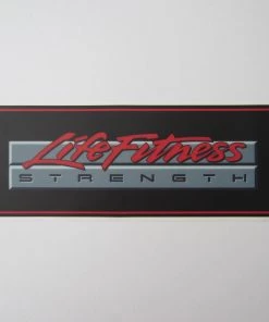 Sign Concepts Life Fitness Strength Shroud Decal 14-3/4" X 5-1/2"