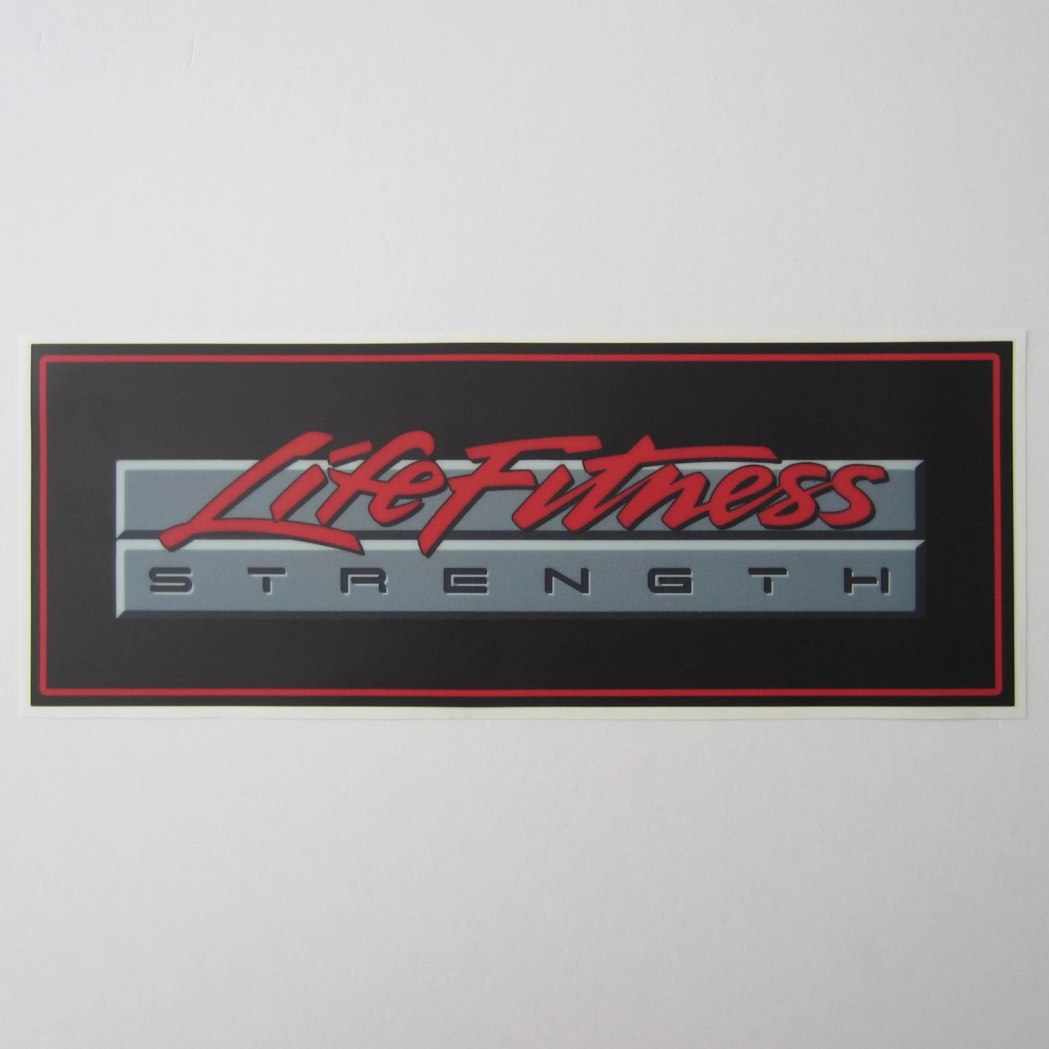 Sign Concepts Life Fitness Strength Shroud Decal 14-3/4" X 5-1/2" 1 Sign Concepts Life Fitness Strength Shroud Decal 14-3/4" X 5-1/2"