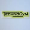 Sign Concepts Assorted Decals TechnoGym Decal 8" X 2" Yellow & Black