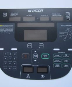 Photo Chemical Precor P30 833 Lower Body Elliptical Overlay Keypad P10, P20, P30, P31, P80 Series Elliptical Parts