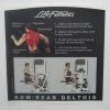 Sign Concepts Life Fitness Signature Row / Rear Deltoid Instruction Decal