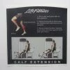 Sign Concepts Life Fitness Signature Calf Extension Instruction Decal