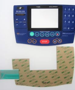 Photo Chemical StairMaster C40 Blue Display Overlay And Keypad Combo StairMaster StepMill Parts