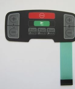 Photo Chemical Life Fitness 95T Elevation Series Life Fitness 95T Activity Zone Overlay & Keypad 12 Pin