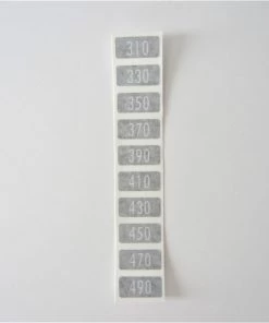 Sign Concepts Cybex Weight Stack Number Decals 4 Types Available Weight Stack Decals