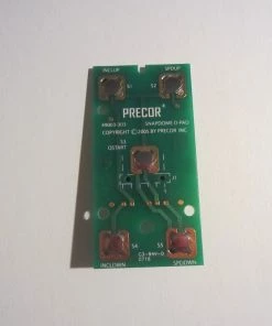 Linda Ho Precor D-Pad PCA Snap Dome Circuit Board,