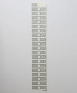 Sign Concepts Weight Stack Decals Life Fitness D.A.P. Weight Stack Decal 2.5lb To 97.5lb Increments Of 5lb.