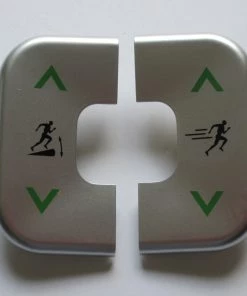 Linda Ho Precor Experience Series Treadmill Parts: 932i / 946i / 954i / 956i / 966i Precor Treadmill D-Pad Paddle Set ( 2 Pcs. )