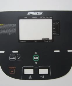 Photo Chemical Precor P20 Treadmill Upper Keypad Overlay