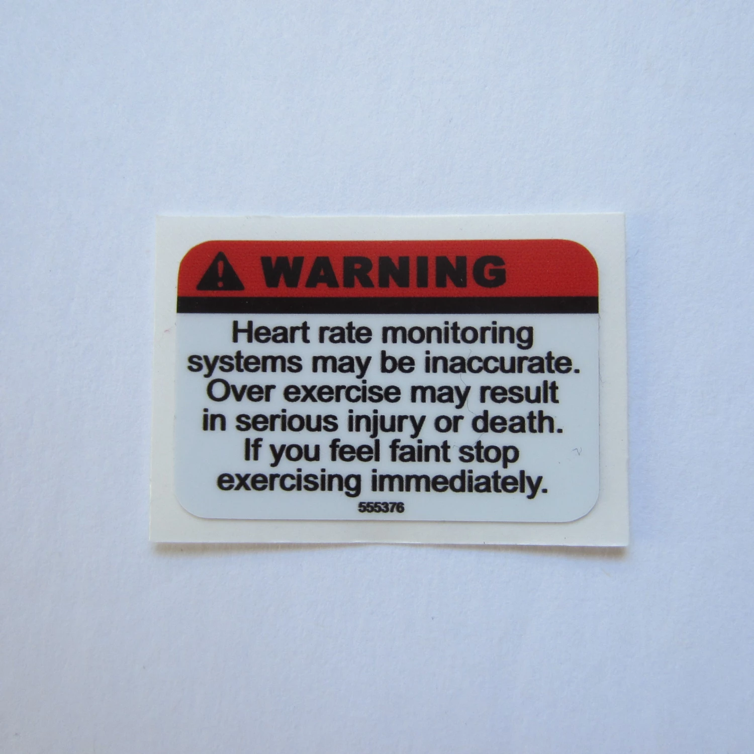 Sign Concepts Keiser Warning Decal 1 1/2" X 1" 1 Sign Concepts Keiser Warning Decal 1 1/2" X 1"