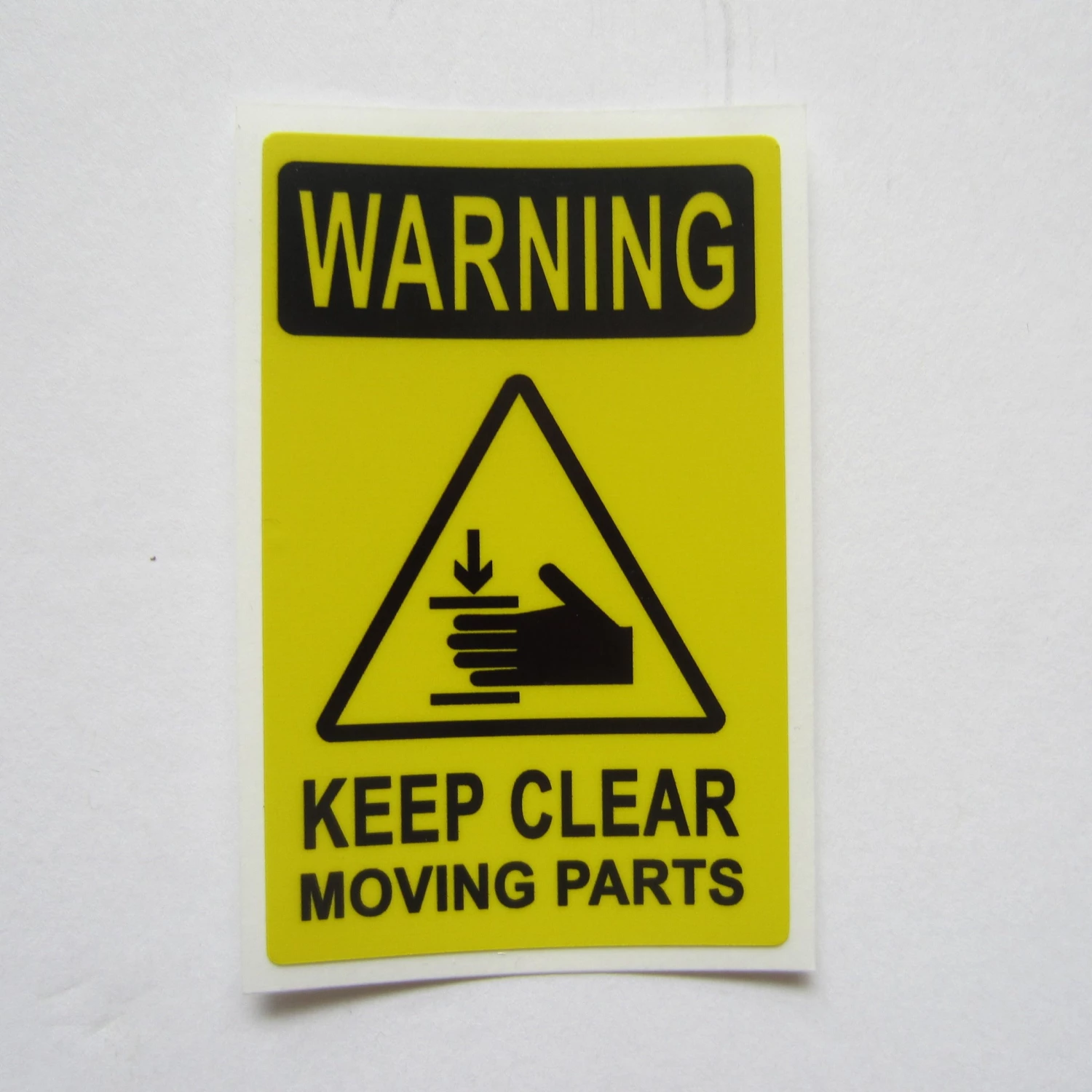 Sign Concepts Warning Keep Clear Decal 2 3/4" X 1-3/4" 1 Sign Concepts Warning Keep Clear Decal 2 3/4" X 1-3/4"