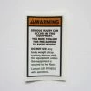 Sign Concepts Caution / Warning / Misc Decals Life Fitness DAP Warning Decal 2 3/4" X 1-3/4"