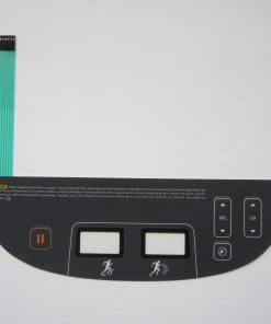 Photo Chemical Precor P80 AMT 12-885 Open Stride Lower Controller Overlay Keypad. P10, P20, P30, P80 Series AMT Parts