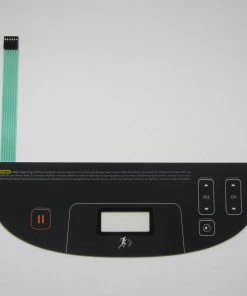 HST Precor P80 AMT 10-885 Lower Controller Overlay Keypad.