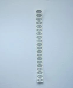 Sign Concepts Weight Stack Decals Or Dumbbell Rack Decals 2.5-50lb Increments Of 2.5lb