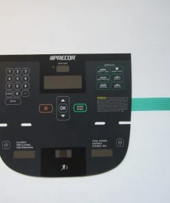 Photo Chemical P10, P20, P30, P31, P80 Series Elliptical Parts Precor P10 811 556 Elliptical Overlay Keypad