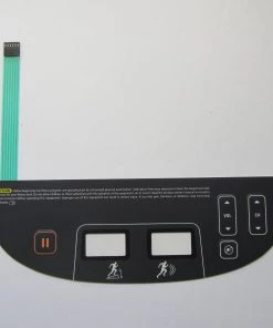 Photo Chemical Precor P80 Elliptical Lower Controller Overlay Keypad P10, P20, P30, P31, P80 Series Elliptical Parts