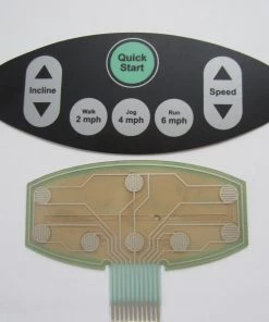 Photo Chemical Life Fitness Activity Zone Keypad Overlay