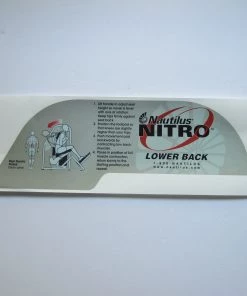 Sign Concepts Nautilus Nitro Lower Back